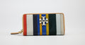 Tory Burch Stripe Zip Continental Wallet