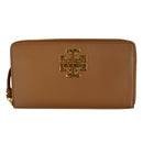 Tory Burch Britten Zip Continental Leather Wallet