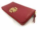 Tory Burch Britten Zip Continental Leather Wallet