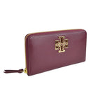 Tory Burch Britten Zip Continental Leather Wallet