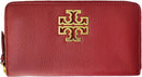 Tory Burch Britten Zip Continental Leather Wallet
