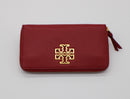 Tory Burch Britten Zip Continental Leather Wallet