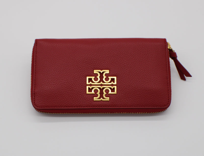 Tory Burch Cassia Taylor Leather Continental Wallet