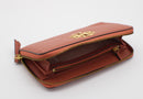 Tory Burch Britten Zip Continental Leather Wallet