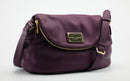 Marc Jacobs M00011310 - Classic Leather Messenger Bag in Aubergine