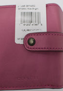 Coach Floral Print Mini Wallet