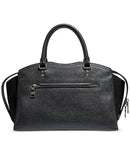Coach Mixed Leather Drew Satchel