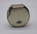 Coach Metallic Round Jewelry Case in Platinum