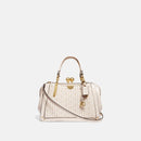 Coach Kisslock Dreamer 21 With Quilting And Rivets