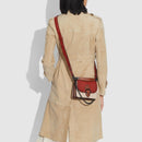 Coach Beat Shoulder Bag 18 Rivets Colorblock