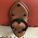 Coach Beat Shoulder Bag 18 Rivets Colorblock