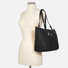 Coach good Leather Kleo Carryall