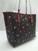 Coach Signature Heart Petal City Tote