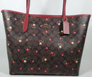 Coach Signature Heart Petal City Tote