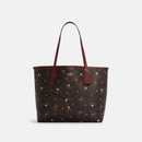 Coach Signature Heart Petal City Tote