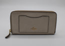 Coach Crossgrain Leather Accordion Zip Wallet