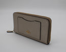 Coach Crossgrain Leather Accordion Zip Wallet