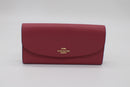Coach Crossgrain Leather Slim Envelope Wallet