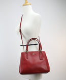 Coach Small Christie Crossgrain Leather Carryall