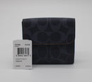 Coach Denim Signature PVC Small Wallet