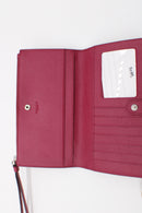 Coach Polished Pebbled Leather Long Wallet