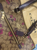 Coach Crossgrain Leather Gallery Tote