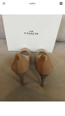 Coach Giovanna Patent Leather Pumps