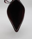 Coach Signature Stripe Large Corner Zip