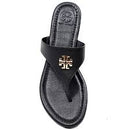 Tory Burch 64297 -  Everly Leather Flat Thong in Black