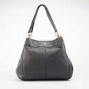 Coach Pebbled Leather Lexy Shoulder Bag