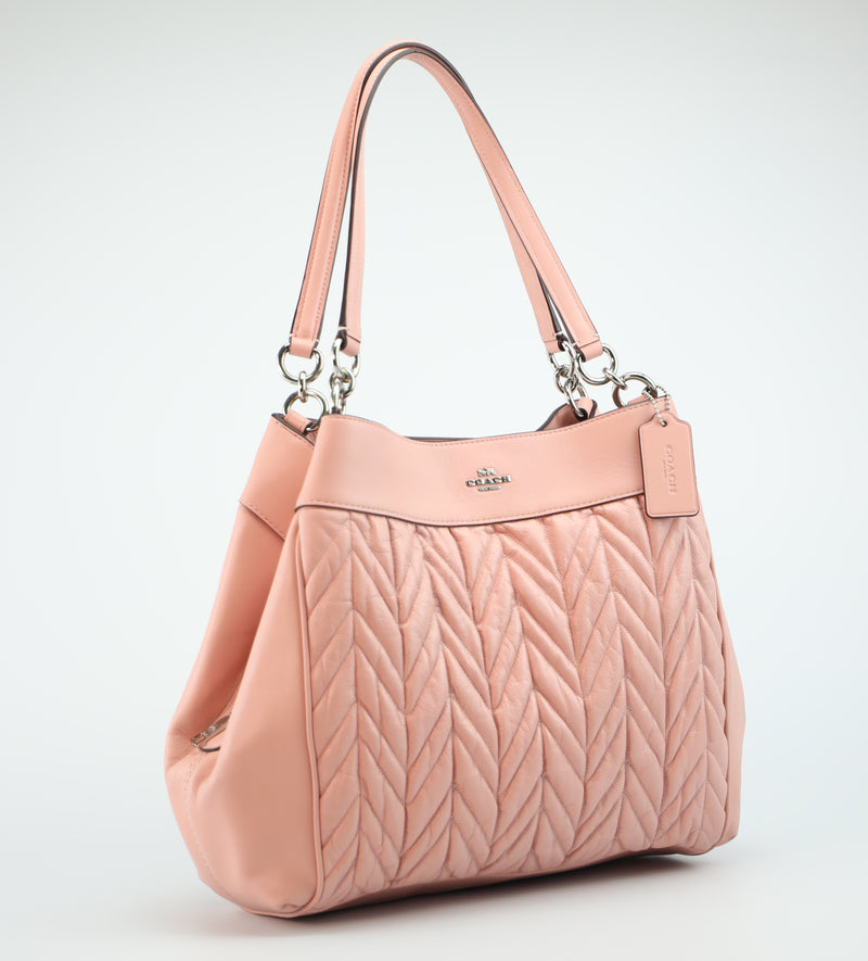 Coach Quilted Leather Lexy Shoulder Bag