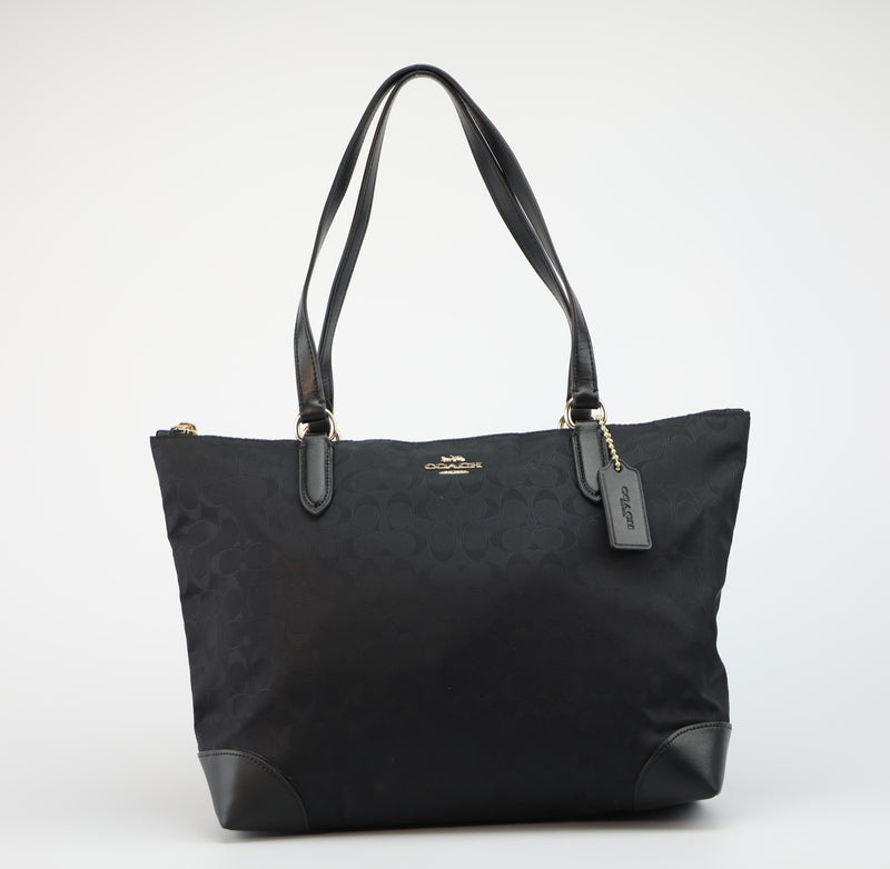 Coach Signature C Zip Top Tote