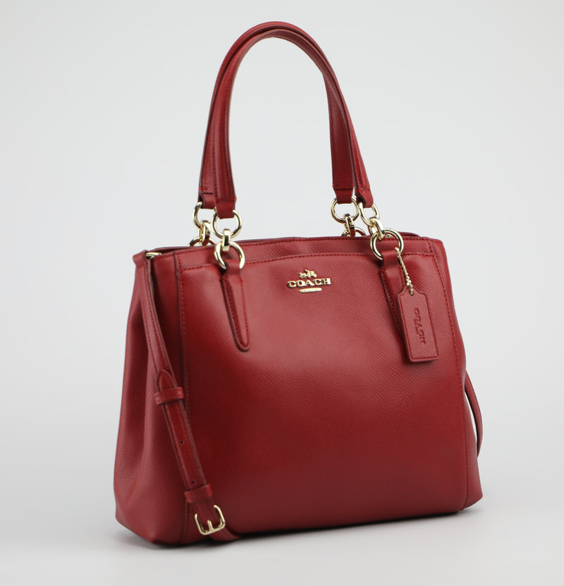 Coach Crossgrain Minetta Satchel Crossbody