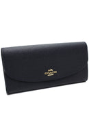 Coach Crossgrain Leather Slim Envelope Wallet