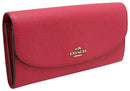 Coach Crossgrain Leather Slim Envelope Wallet
