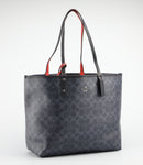 Coach Signature City Zip Reversible Tote