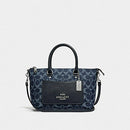 Coach Denim Signature Mini Emma Crossbody