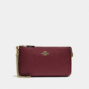 Coach Crossgrain Leather Large Wristlet