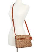 Coach Gallery Signature File Bag Crossbody