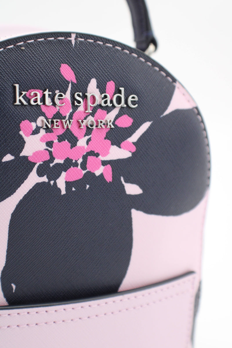 Kate Spade Cameron Grand Flora Mini Convertible Leather Backpack