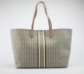 Tory Burch Gemini Link Coated Canvas Tote