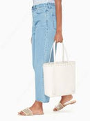 Kate Spade Hayes Street Studded Hattie Leather Tote