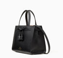 Kate Spade WKRU5775 - Hayes Small Satchel Leather Crossbody in Black Warm Vellum