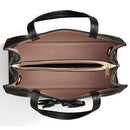 Kate Spade WKRU5775 - Hayes Small Satchel Leather Crossbody in Black Warm Vellum