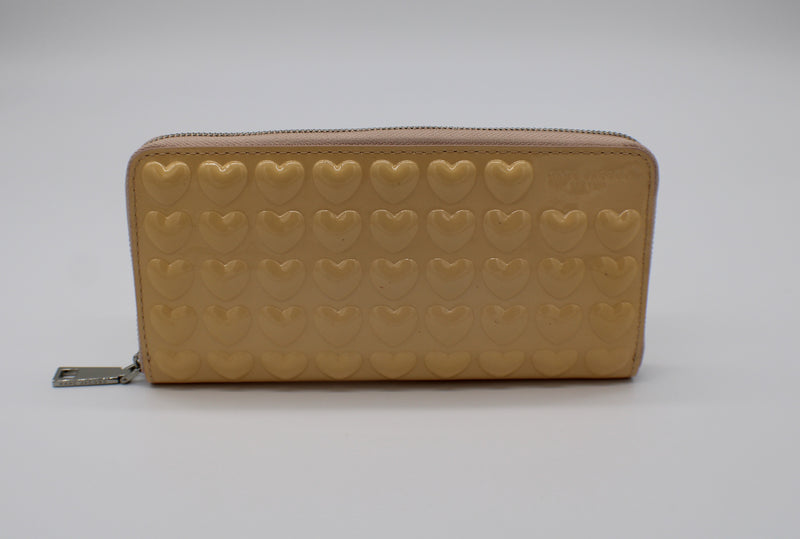 Marc Jacobs Embossed Hearts Continental Wallet