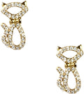 Kate Spade Jazz Things Up Pave Cat Studs