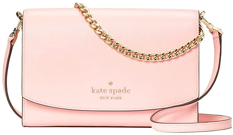 New Kate Spade Metallic Saffiano Leather Rose Gold CARSON