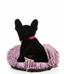 Kate Spade Francois Frenchie Dog With Pink Heart Glasses