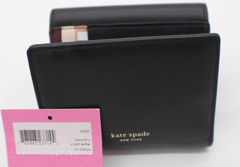 Kate Spade Lovitt Smooth Leather Bifold Mini Wallet