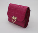 Kate Spade Lovitt Croc Embossed Flap Mini Wallet